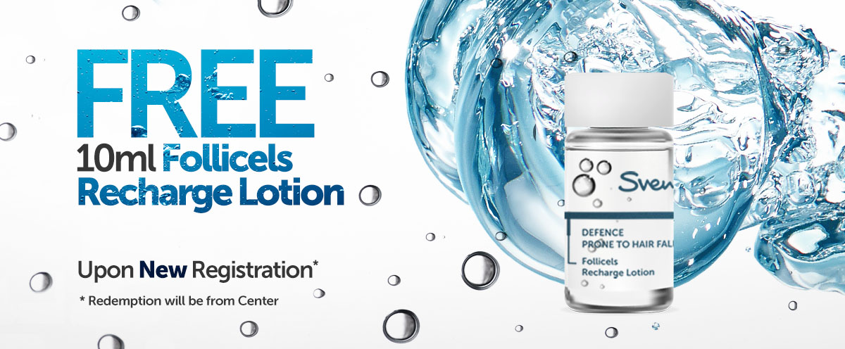FREE 10ml recharge lotion upon new registration
