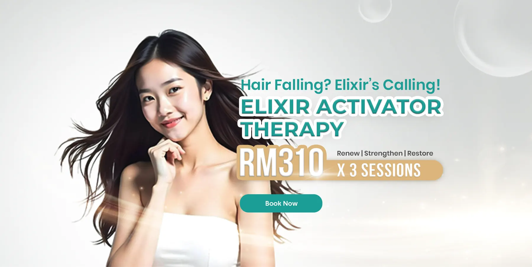 Hair Falling? Elixir's Calling!