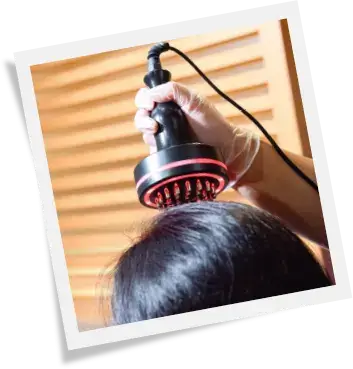 Step 7: Galvanic Scalp Massager
